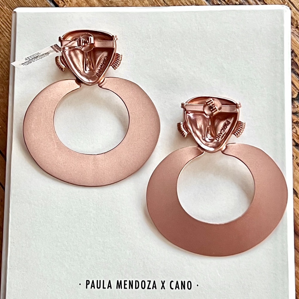 🌺🎉HP🎉🌺 NWT Johanna Ortiz La Foret Rose Gold Earrings - Picture 10 of 16